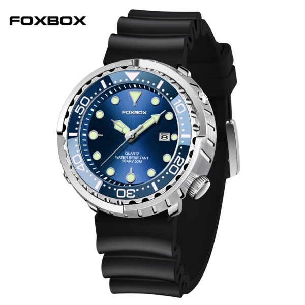 Men Watch 50M Waterproof Luminous Sport Wristwatches Rotating Bezel Quartz Watches with Auto Date Relogio Masculino - Image 21