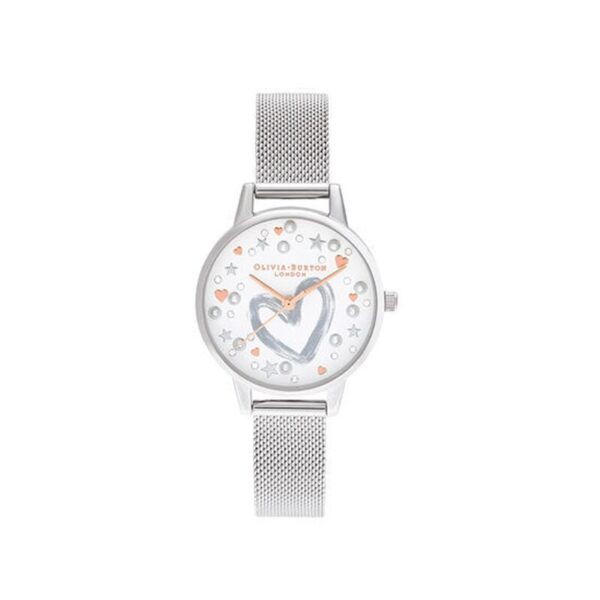 Women's Quartz Fashion Watches - Little Bee Dial, Waterproof Stainless Steel Mesh Band - Image 5