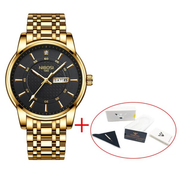 Gold Watch for Men Waterproof Sports Men Watch Top Brand Luxury Clock Male Business Quartz Wristwatch Relogio Masculino - Image 14