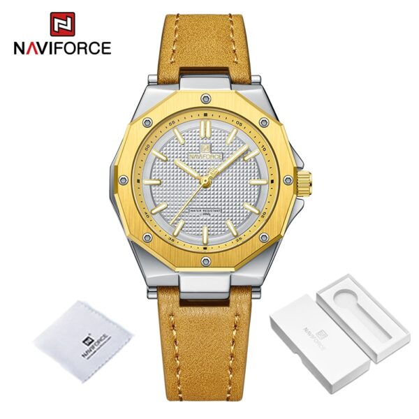 Minimalist Design Sports Watch for Women Casual Quartz Ladies Leather Wrist Watches Polygon Case Female Clock - Image 17