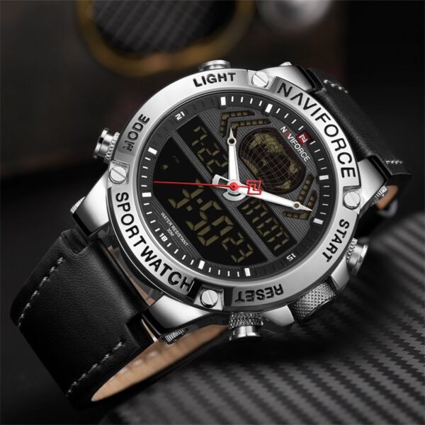 Luxury Mens Sport Watches Military Waterproof Digital Alarm Chronograph Quartz Wristwatch Male Clock Relogio Masculino - Image 13