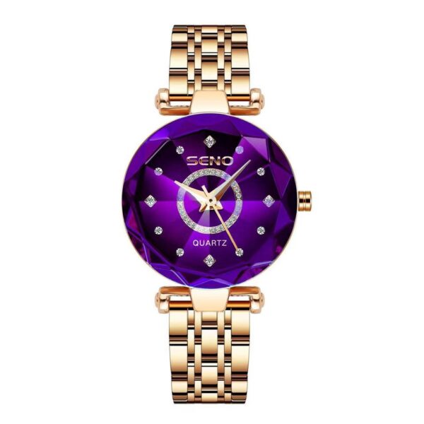 Star Steel Band Women Watch Fashion Crystal Ladies Quartz Relogio Feminino Female Montre Reloj Mujer Zegarek - Image 3