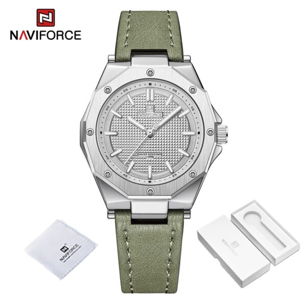 Minimalist Design Sports Watch for Women Casual Quartz Ladies Leather Wrist Watches Polygon Case Female Clock - Image 12