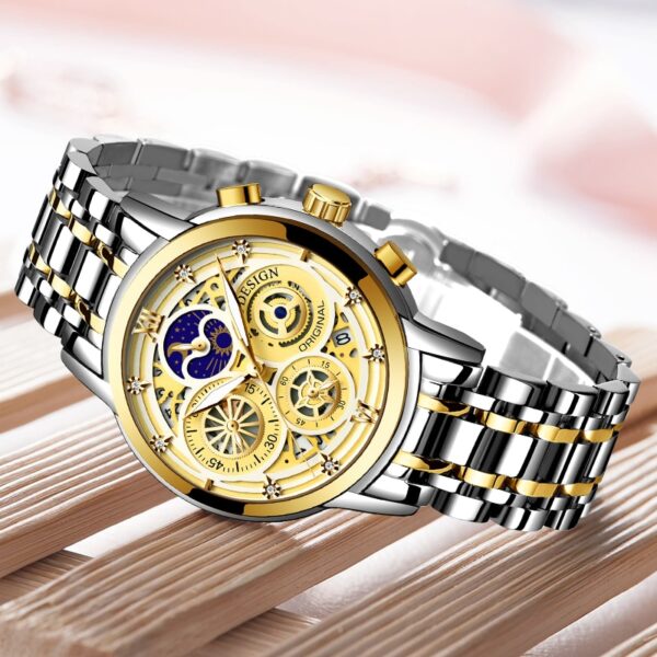 Ladies Watch Woman Luxury Fashion Waterproof Watch for Women Watches Quartz Stainless Steel Clock Gift Relogio Feminino+Box - Image 7