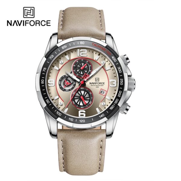 Luxury NAVIFORCE 100% Original Fashion Watch For Men Multifunction Sport Waterproof Man Quartz Wrist Watches Clock - Image 2