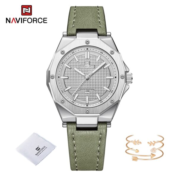 Minimalist Design Sports Watch for Women Casual Quartz Ladies Leather Wrist Watches Polygon Case Female Clock - Image 9