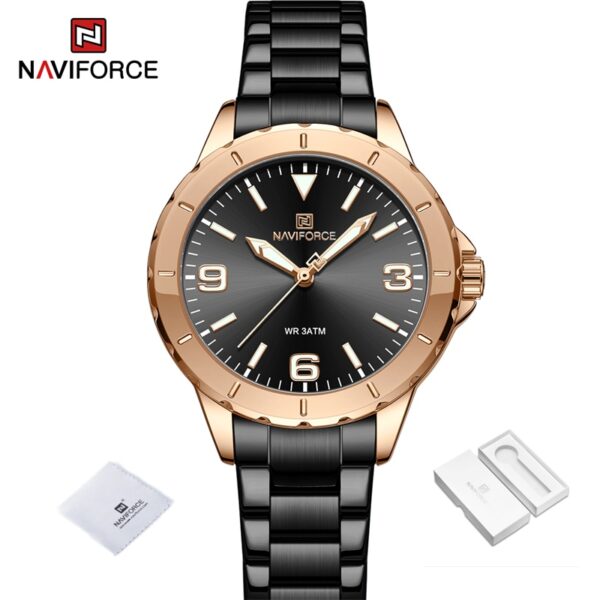 Women Wrist Watch Stainless steel Dress Quartz Ladies Watch Waterproof Wild Girlfriends Watch Birthday Gift - Image 2