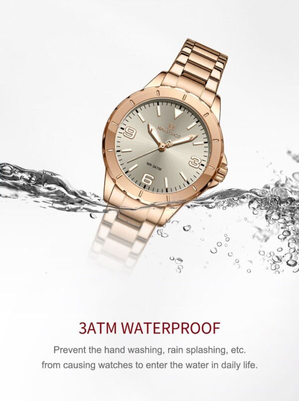 Women Wrist Watch Stainless steel Dress Quartz Ladies Watch Waterproof Wild Girlfriends Watch Birthday Gift - Image 13