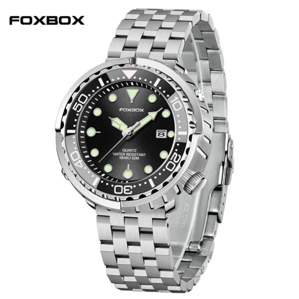 Men Watch 50M Waterproof Luminous Sport Wristwatches Rotating Bezel Quartz Watches with Auto Date Relogio Masculino - Image 11