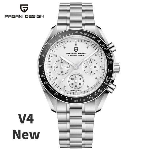 PAGANI DESIGN AK Project Men Watches Luxury Quartz Watch For Men Sapphire Bezel New speed Chronograph Automatic Date Watch - Image 2