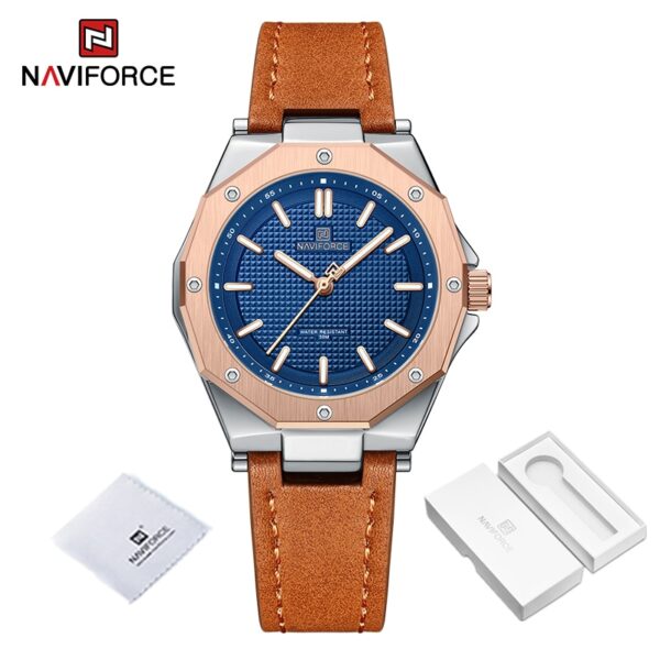 Minimalist Design Sports Watch for Women Casual Quartz Ladies Leather Wrist Watches Polygon Case Female Clock - Image 13