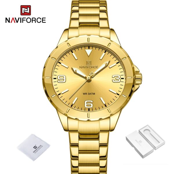 Women Wrist Watch Stainless steel Dress Quartz Ladies Watch Waterproof Wild Girlfriends Watch Birthday Gift - Image 3