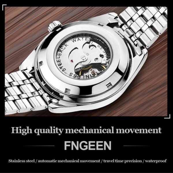 Mechanical Watches for Men Luxury Brand Stylish Man Watch Classic Business Automatic Wrist Watch Date Hodinky Montre Homme - Image 7