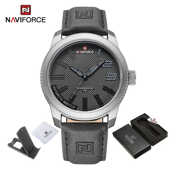 New Male Wristwatch Military Sports Shockproof Waterproof Leather Watch Men Fashion Casual Clock Relogio Masculino - Image 7