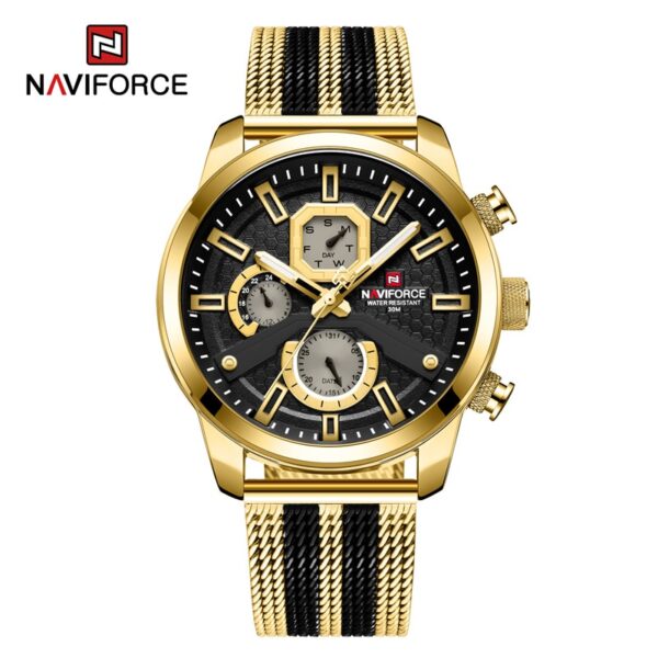 Men Calendar Watches Casual Sport Watch for Men Quartz WristWatch Stainless Steel Strap Watch Relogio Masculino - Image 9