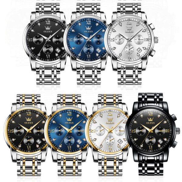 Luxury Watch for Men Stainless Steel Waterproof Quartz Men Watches Business Style Men Watches Luxury Original - Image 5