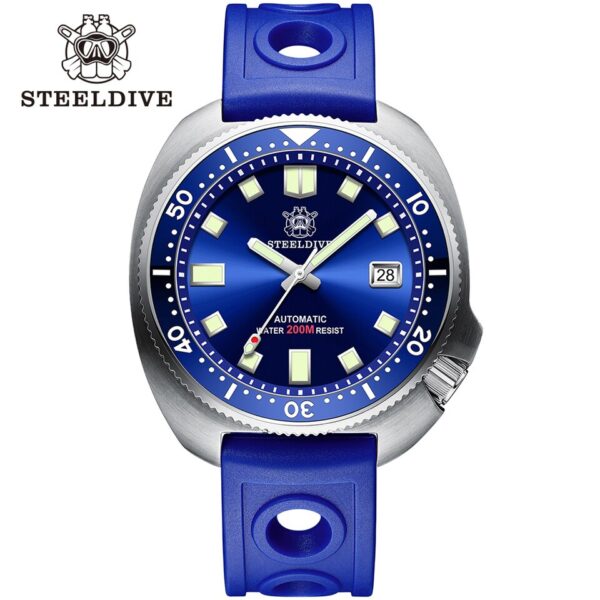 New Men SD1970 SteelDive Mechanical Watch Brand 44MM Men NH35 Dive Watch with Ceramic Bezel Watch - Image 20