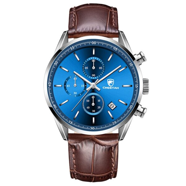 Men Top Brand Luxury Fashion Business Quartz Men Wristwatch Stainless Steel Waterproof Sports Clock - Image 9