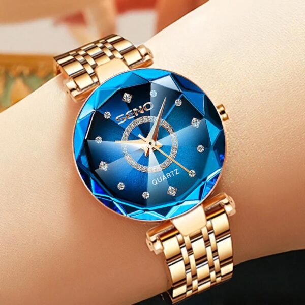 Fashion Ultra Thin Women Quartz Watch Ladies Wrist Watch Luxury Brand Female Clock Steel Watches for Relogio Feminino - Image 2