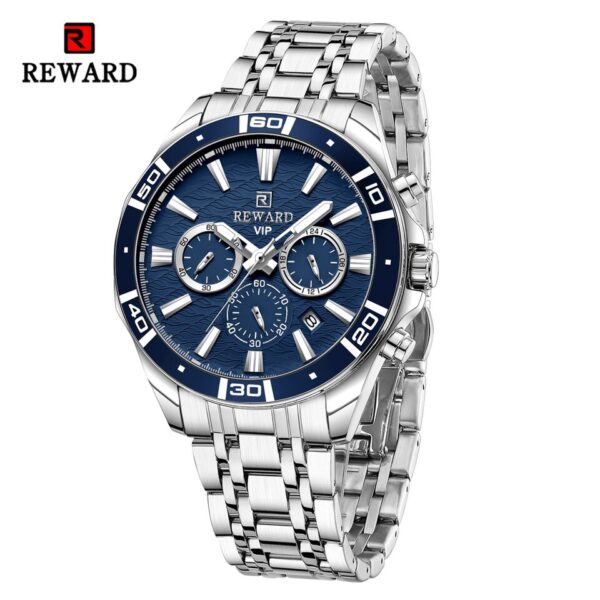 New Design Business Watches for Men Stainless Quartz Wristwatches Waterproof Chronograph Luminous Sport Wrist Watch - Image 15