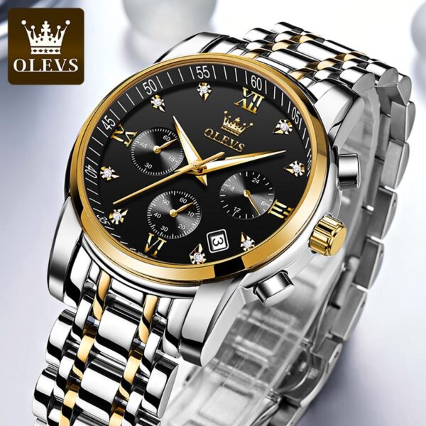 Luxury Watch for Men Stainless Steel Waterproof Quartz Men Watches Business Style Men Watches Luxury Original - Image 4