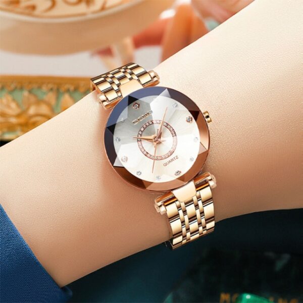 Fashion Ultra Thin Women Quartz Watch Ladies Wrist Watch Luxury Brand Female Clock Steel Watches for Relogio Feminino - Image 9