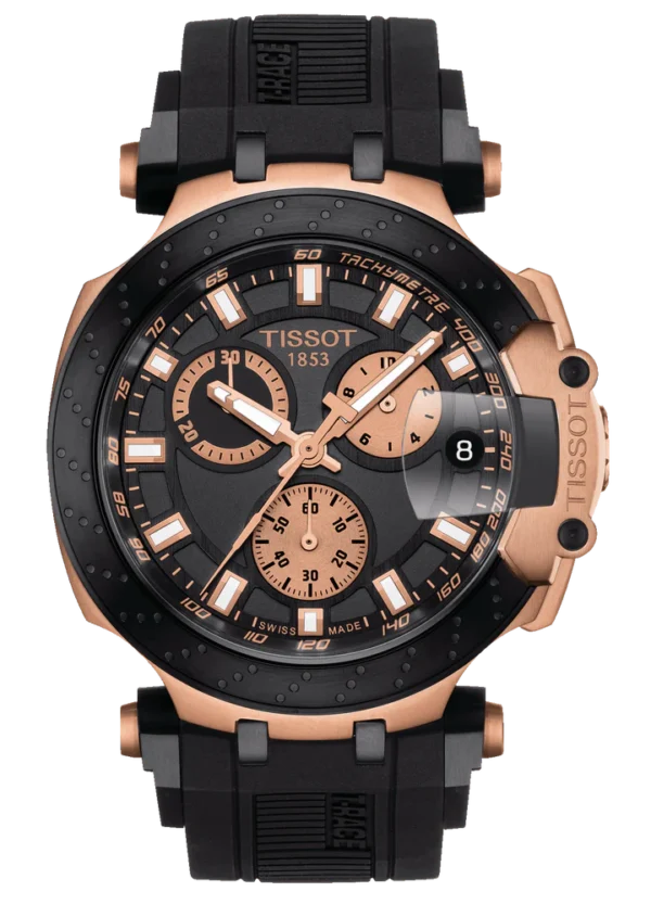 TISSOT T-RACE CHRONOGRAPH T115.417.27.061.00 Black Luxury Watch For Men